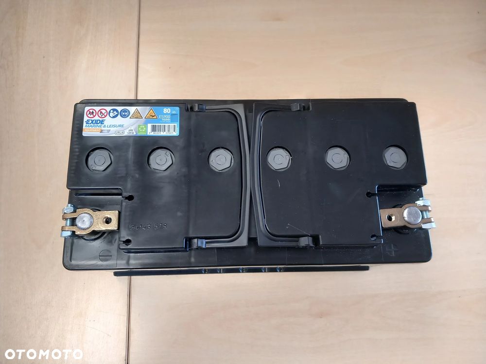 AKUMULATOR DO CAMPERA EXIDE ES900 MARINE&LEISURE 12V 80AH - 2