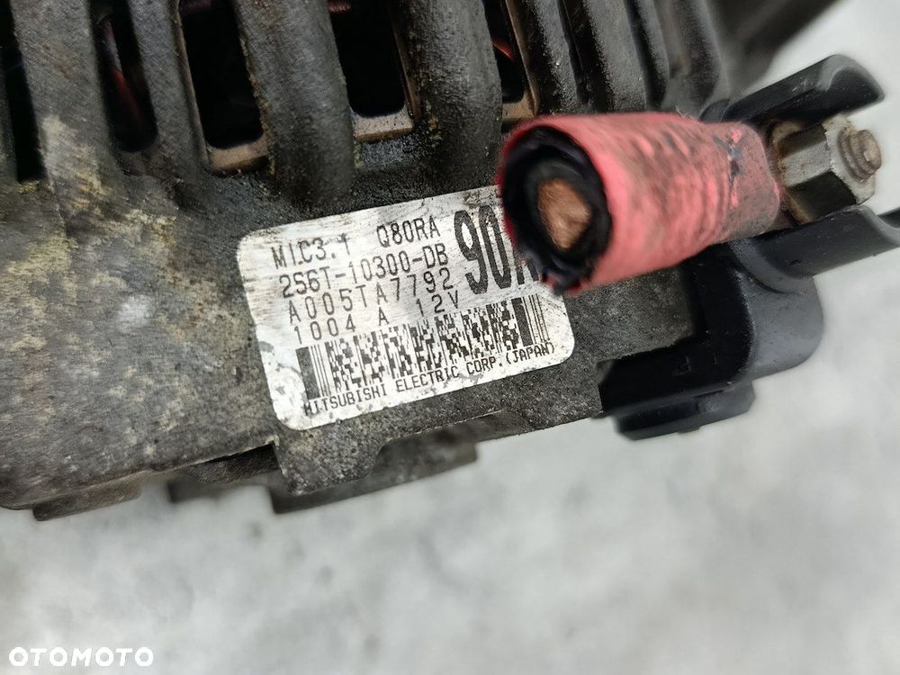 ALTERNATOR FORD FUSION 2S6T-10300-DB  A005TA7792  MITSUBISHI ELECTRIC 1.4 - 4