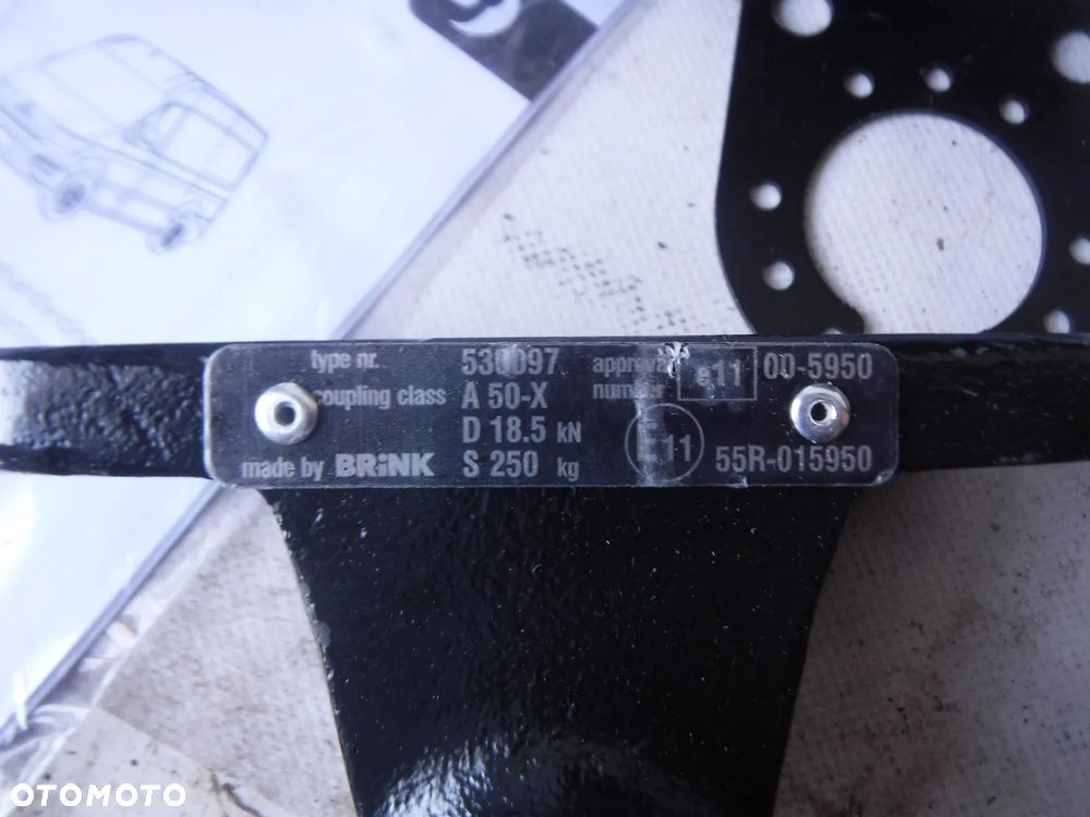 volkswagen crafter ii man tge hak holowniczy nowy BRINK - 3