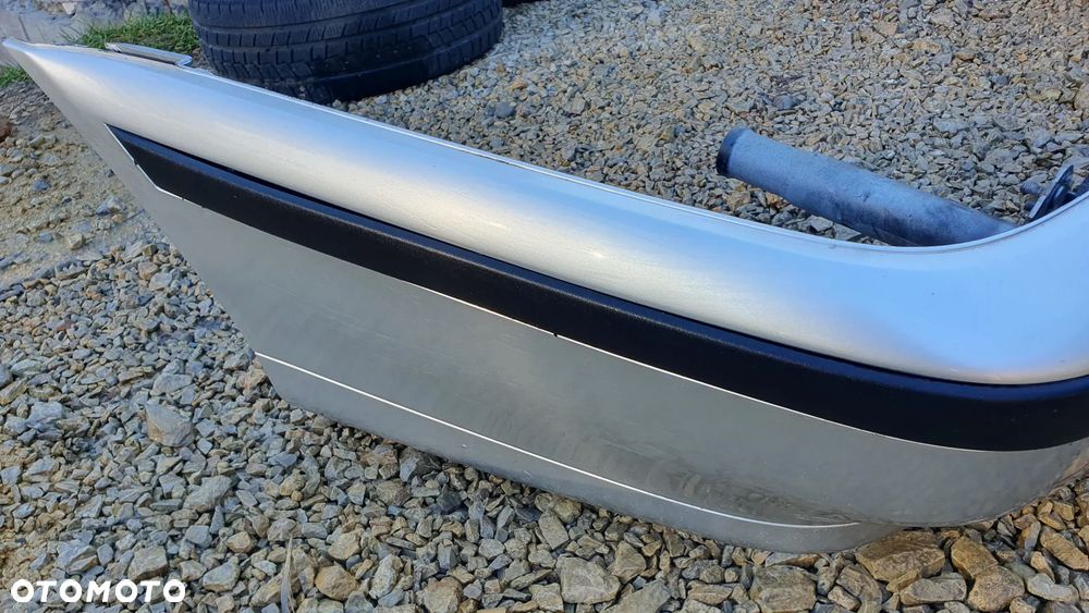 BMW E39 ZDERZAK TYŁ TYLNY LISTWY BELKA ABSORBER ODBOJE PRZEDLIFT SREBRNY - 4