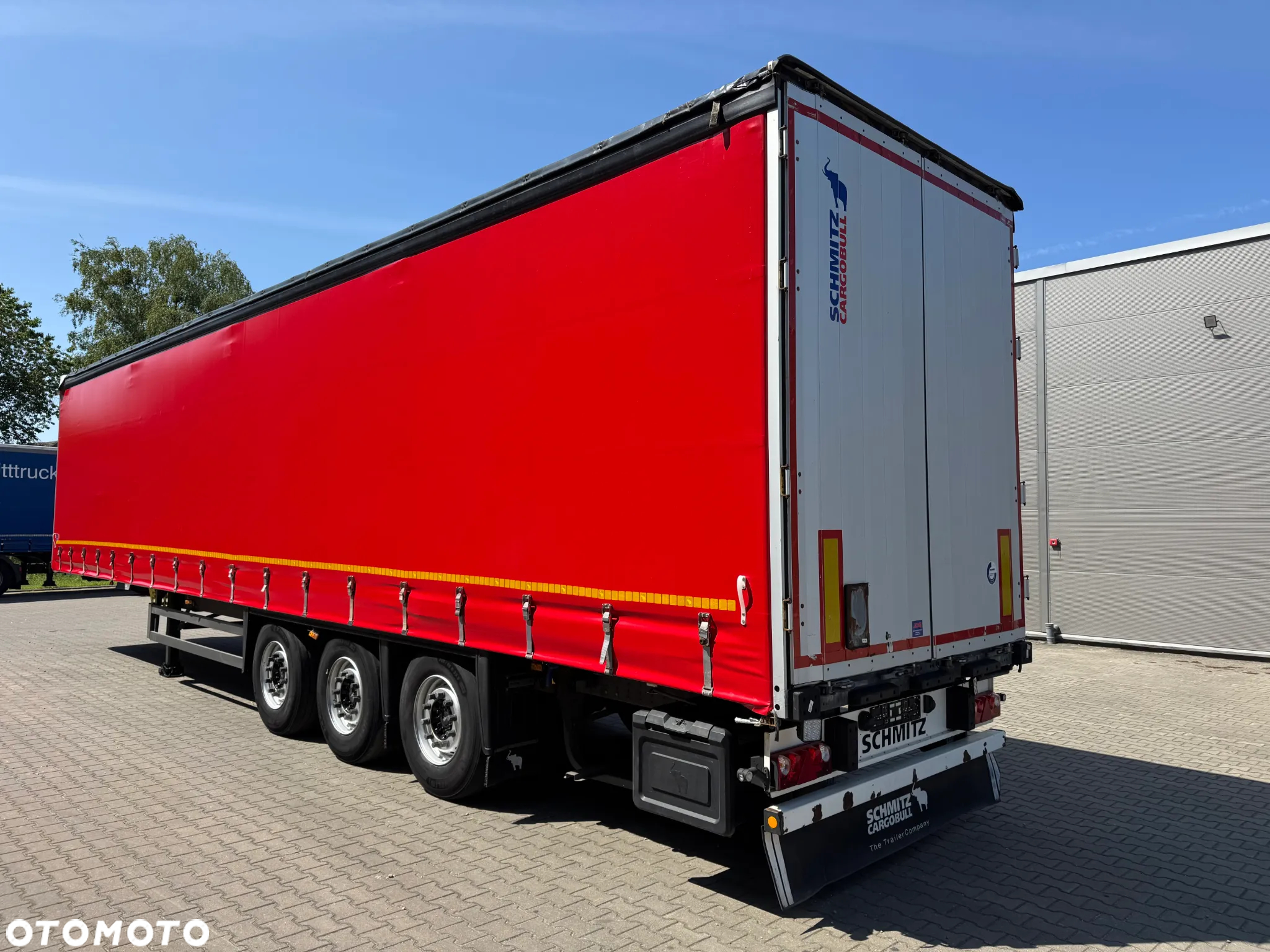 Schmitz Cargobull Firanka, Nowe Plandeki, 2 osie podnoszone!! - 7