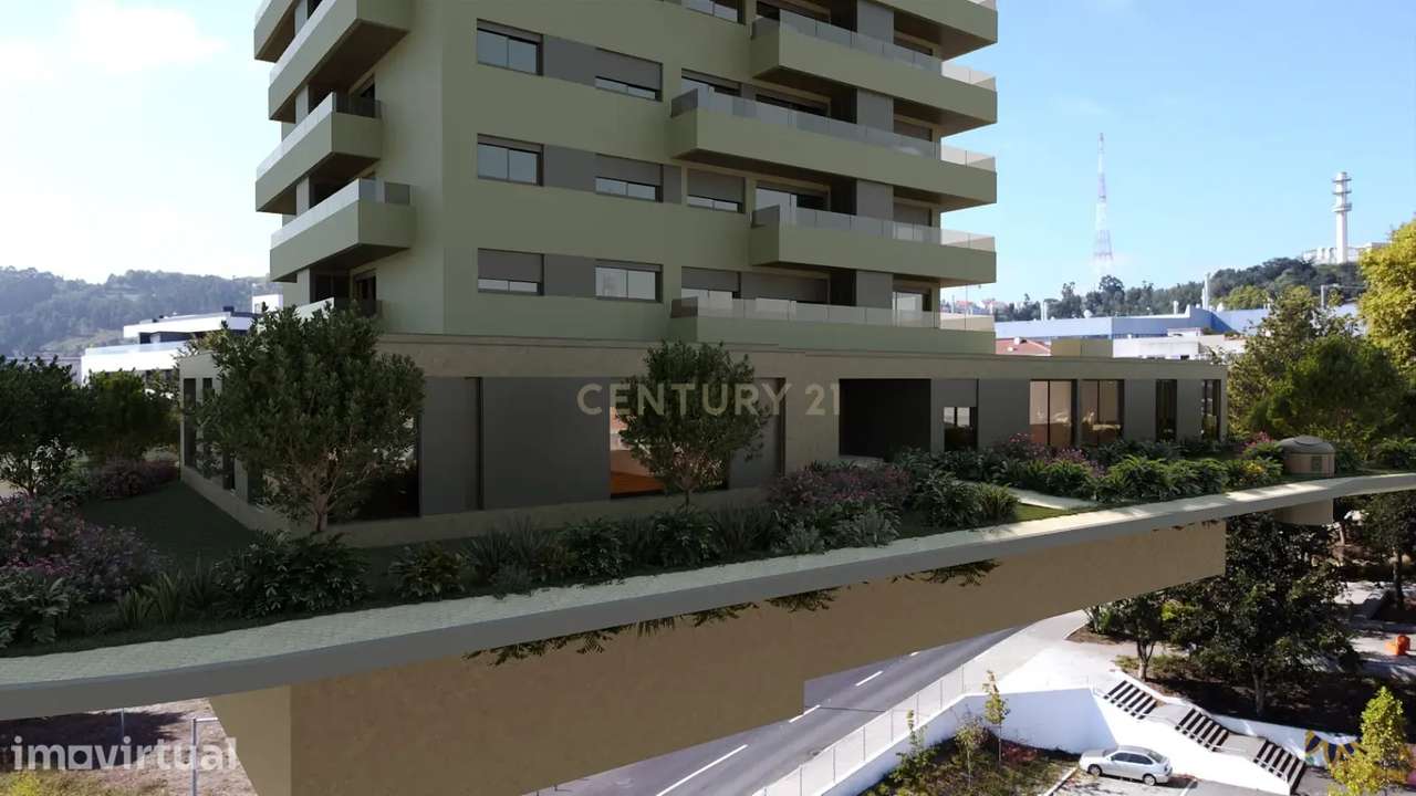 Moderno Apartamento T2 no Empreendimento Lavandeira Green Terrace, Vil - Grande imagem: 4/4