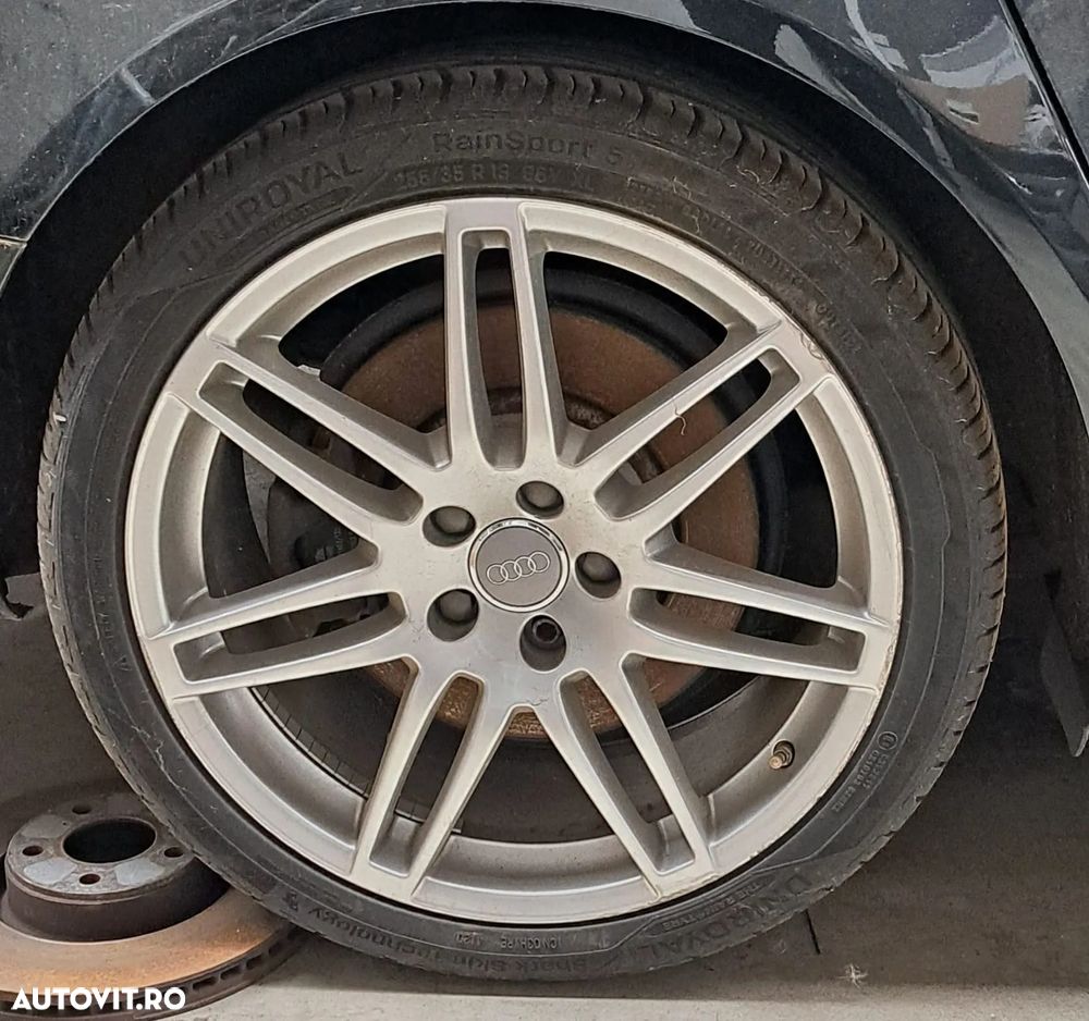 Roti 19 Jante 4F0601025BA Audi 4F0 601 025 BA Le Mans R19 5x112 cu anvelope 255 35 19 - 2