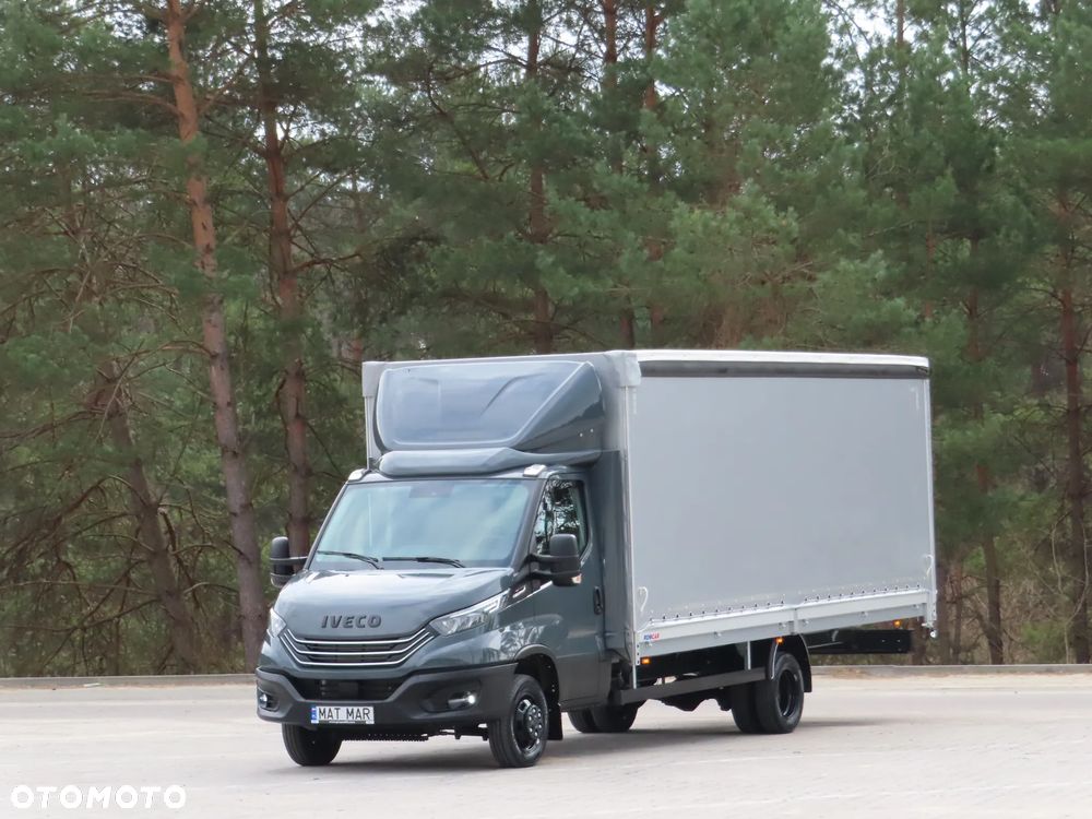 Iveco DAILY 50C18 Hi-Matic Firana Obustronna + Dach Suwany Skrzynia 6310 mm 12 Euro Palet Rozstaw Osi 4750 mm WZMACNIANY Full Opcja Wyposażenia Stan Wizualny I Techniczny NOWY Tak Jak Z Taśmy Produkcyjnej Gotowy Dostępny OKAZJA POLECAM - 1