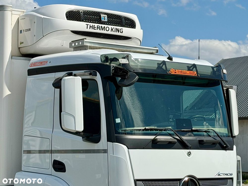 Mercedes-Benz ACTROS 1830 / CHŁODNIA / 19 EUROPALET / WINDA / THERMO KING T-1200R / 2019 ROK / NISKI PRZEBIEG / SYPIALKA / SPROWADZONY - 9