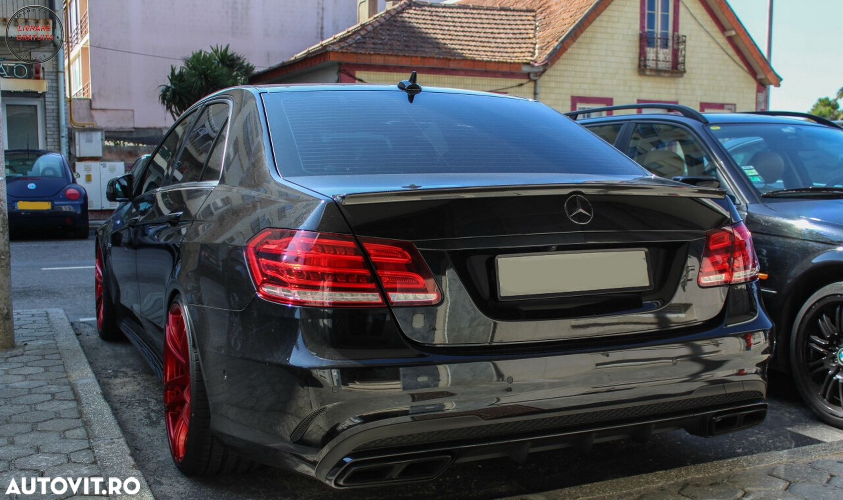 Kit Exterior Mercedes W212 E-Class Facelift (2013-2016) E63 Design Negru Lucios- livrare gratuita - 19