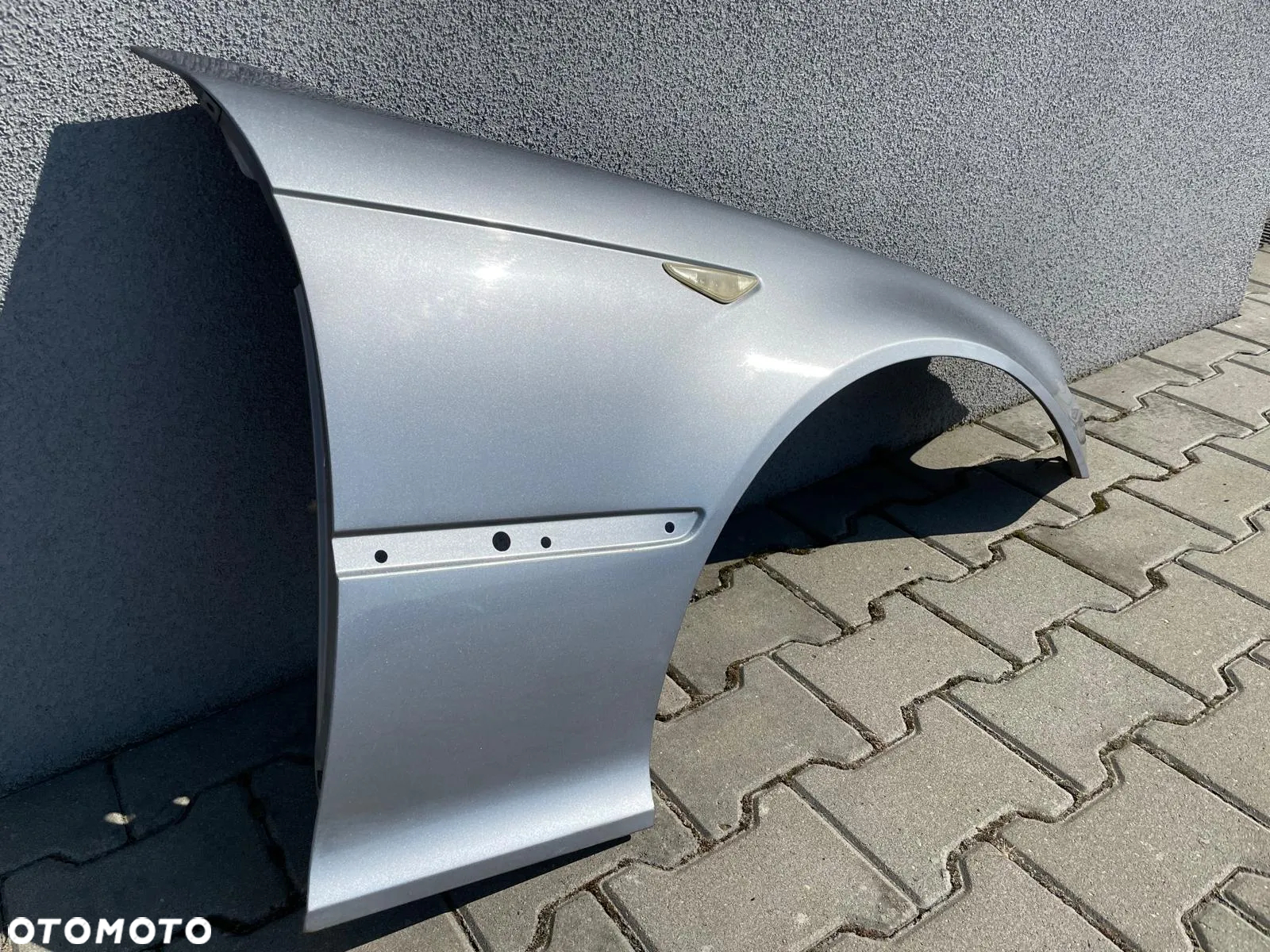 BMW E46 COUPE CABRIO LIFT BŁOTNIK PRAWY PRZÓD KOLOR A08 SILBERGRAU METALLIC - 4