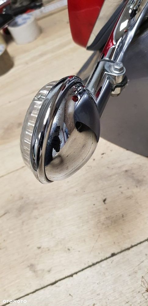 Błotnik tył lampa kierunkowskazy Yamaha XVS1100 Drag Star Classic - 4