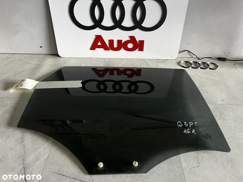 AUDI Q5 8R SZYBA DRZWI PRZÓD TYŁ PRAWY LEWY PRZÓD PRAWY LEWY RÓZNE WARIANTY RÓŻNE ROCZNIKI CENY W OPISIE ZDJĘCIE POGLĄDOWE - 4