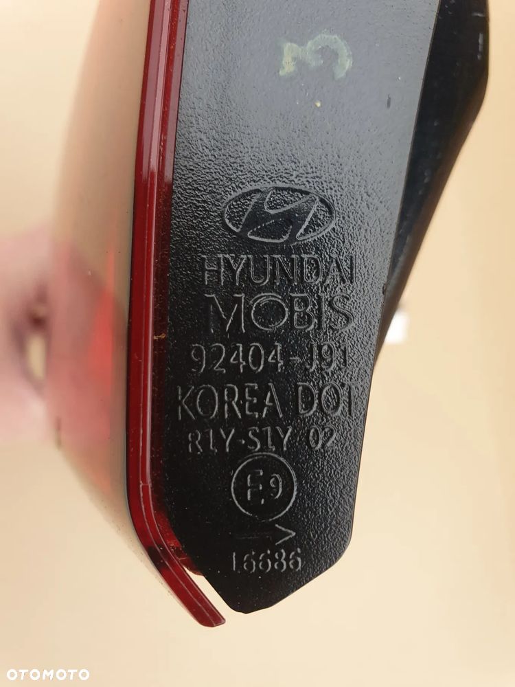 Lampa tył tylna prawa w klapę Hyundai Kona Led rok 17-20 - 6