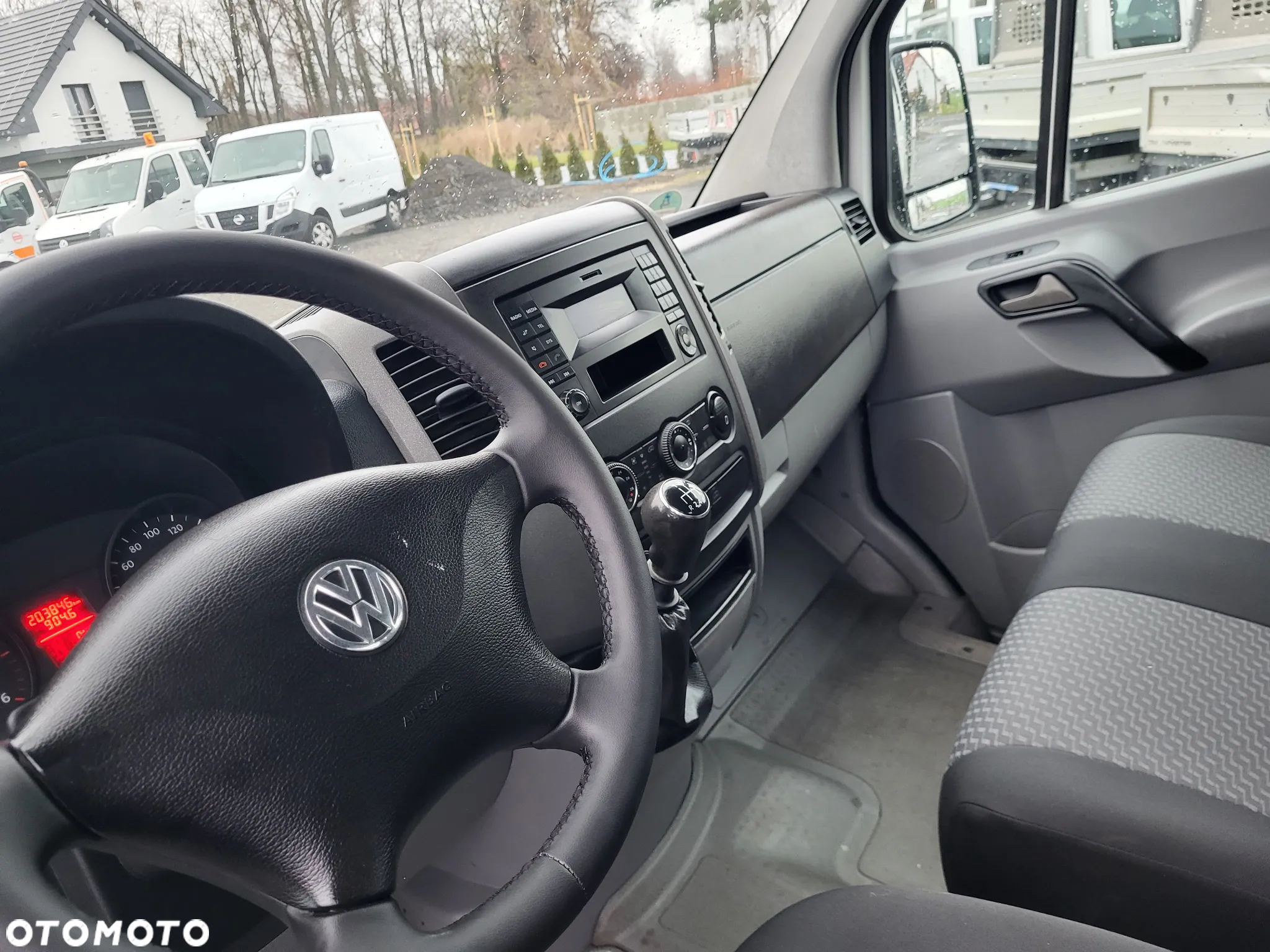Volkswagen Crafter doka skrzynia 3.5 m klima super stan - 13