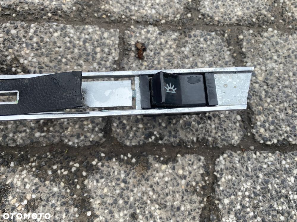 LISTWA CHROM OZDOBNA DESKI ROZDZIELCZEJ MERCEDES SLC SL R107 W107 C107 1076891171 - 4