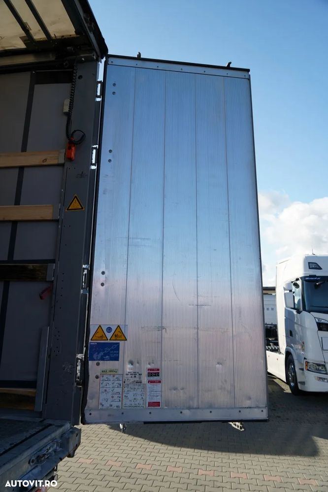 Schmitz Cargobull CORTINĂ / ELEVATOR DE SARCINĂ / 2x AXE DE RIDICARE / COȘ PENTRU PALEȚI - 14