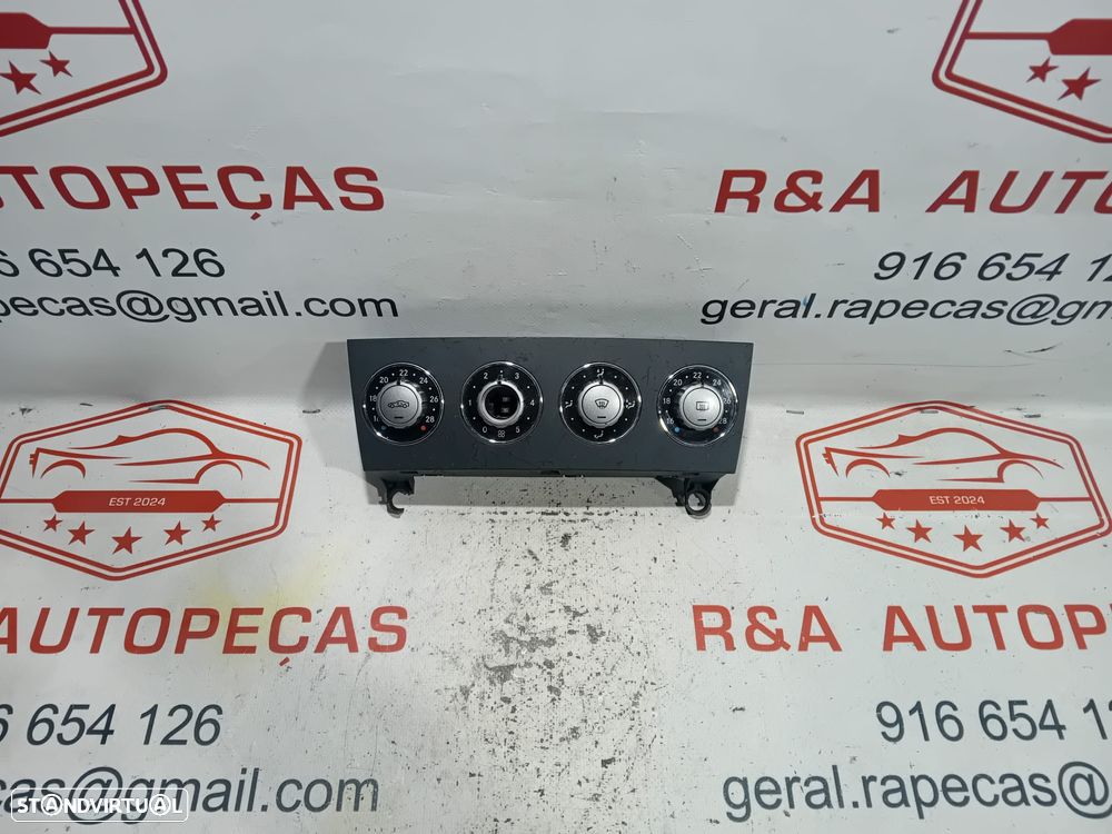 Painel Controle de Rádio Climatronic Sofagem Mercedes SLK R171 A1718300485 Original - 2
