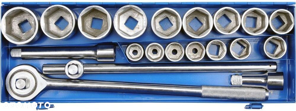 ZESTAW KLUCZY NASADKI TIR KLUCZE NASADOWE 22-50MM 3/4 20CZ. 58150 VOREL - 2