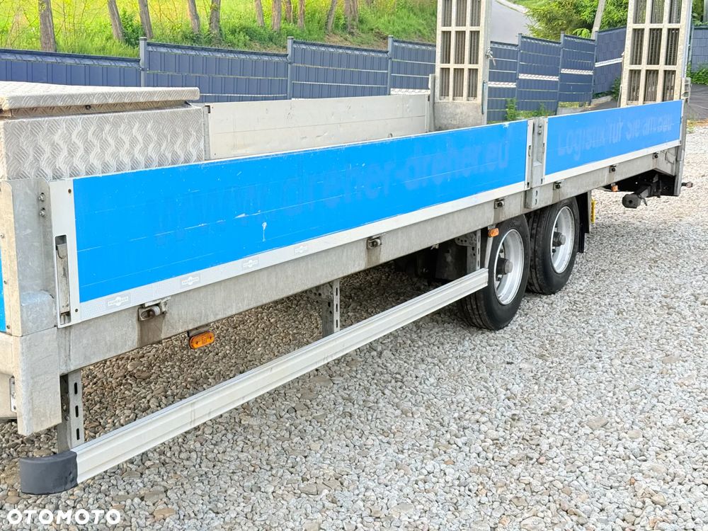 Humbaur * Przyczepa Tandem Humbaur * Niskopodwoziowa * 7.20 Długa * Najazdy * - 8