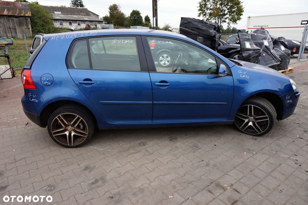 VOLKSWAGEN GOLF V 5D HB 2007 LA5K 1.4 TSI CAXA 122KM JPG NIEBIESKI na części - 6