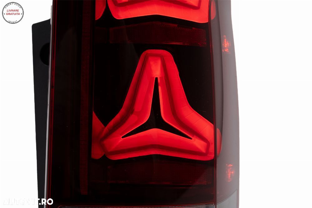 Stopuri LED Mercedes V-Class W447 (2014-2024) modelele cu o Usa Spate Semnal Dinam- livrare gratuita - 7