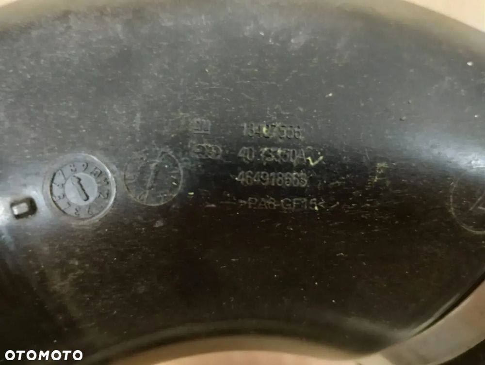 OPEL CORSA E 1.0 TURBO PRZEPŁYWOMIERZ PRZEWÓD DOLOT POWIETRZA 13433508 13427556 - 5