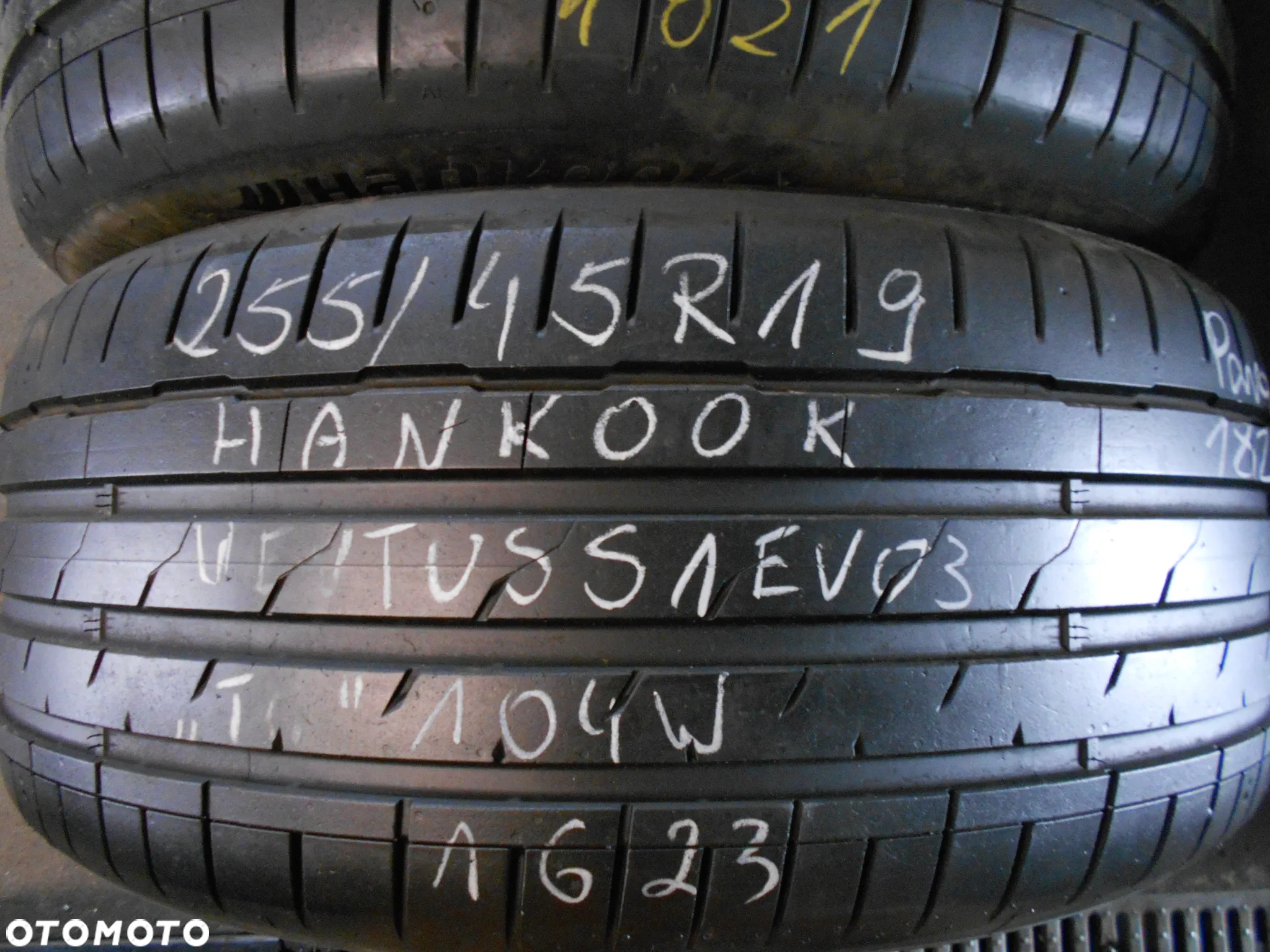 OPONY 255/45R19 HANKOOK VENTUS S1 EVO3 EVTO DOT 1623 / 1821 7MM - 4