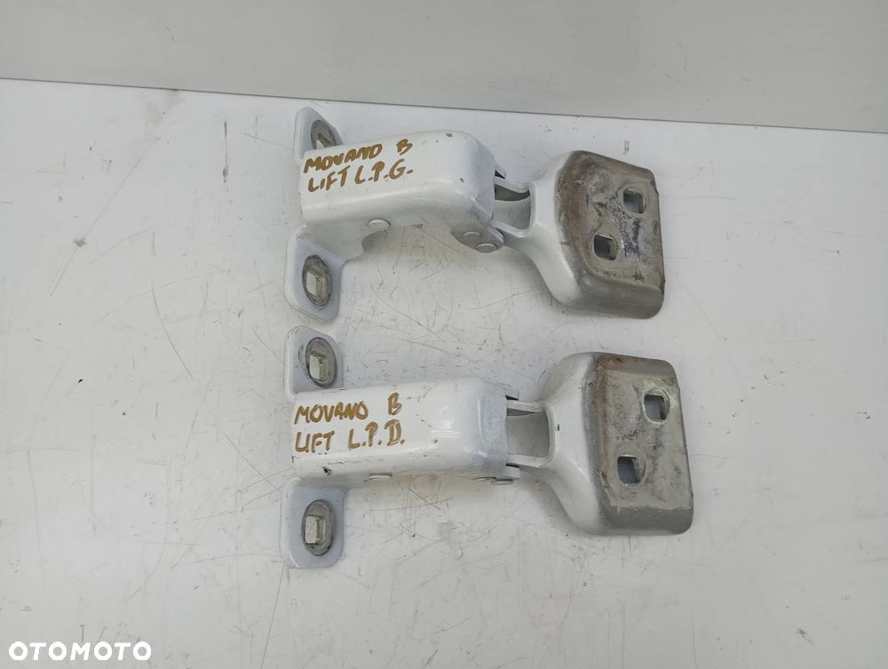 zawias drzwi lewy prawy górny dolny renault master III movano b nv400 2010-2024 804000006r - 1