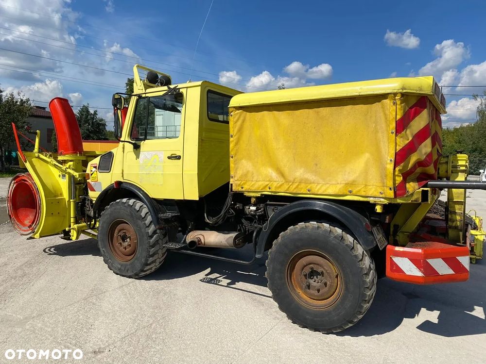 Unimog 1200 Odśnieżarka Wirnikowa / Wywrotka  / Akcja Zima - 4