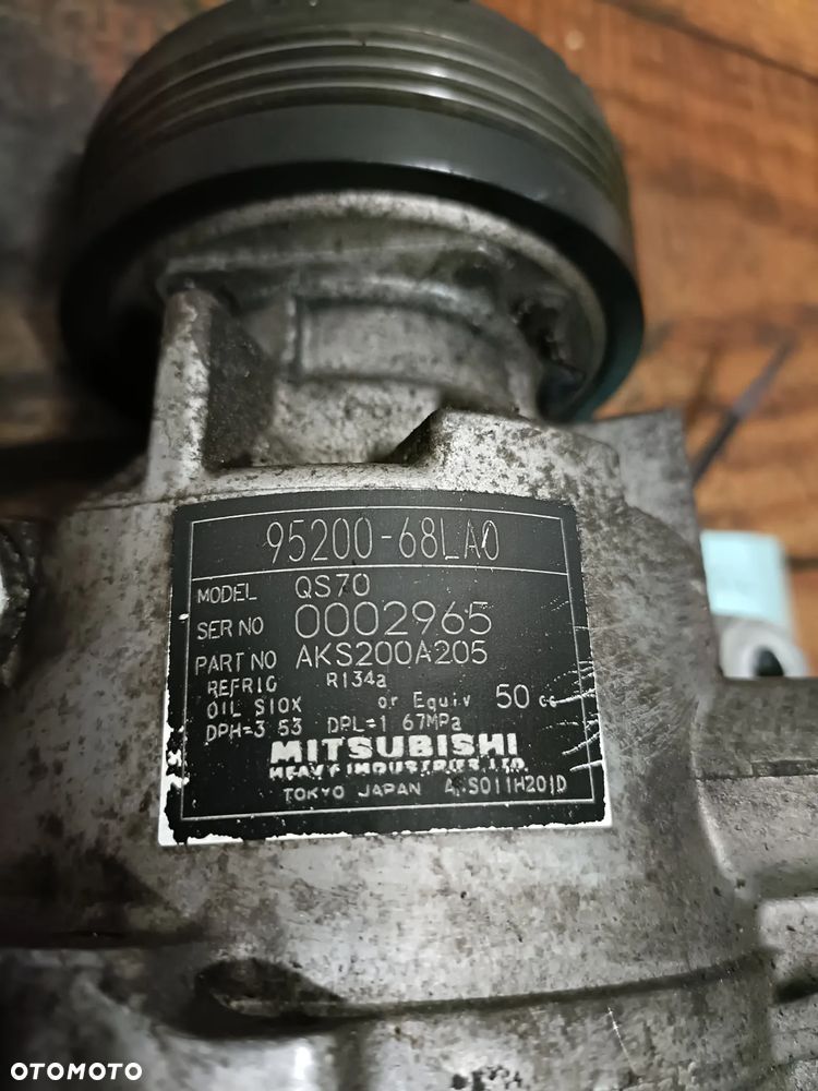 SUZUKI SWIFT V MK7 10-13 1,2 B VVT sprężarka kompresor klimatyzacji 9520068LA0 * - 5
