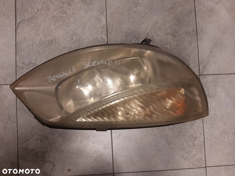 lampa lewa przednia  RENAULT SCENIC II - 2
