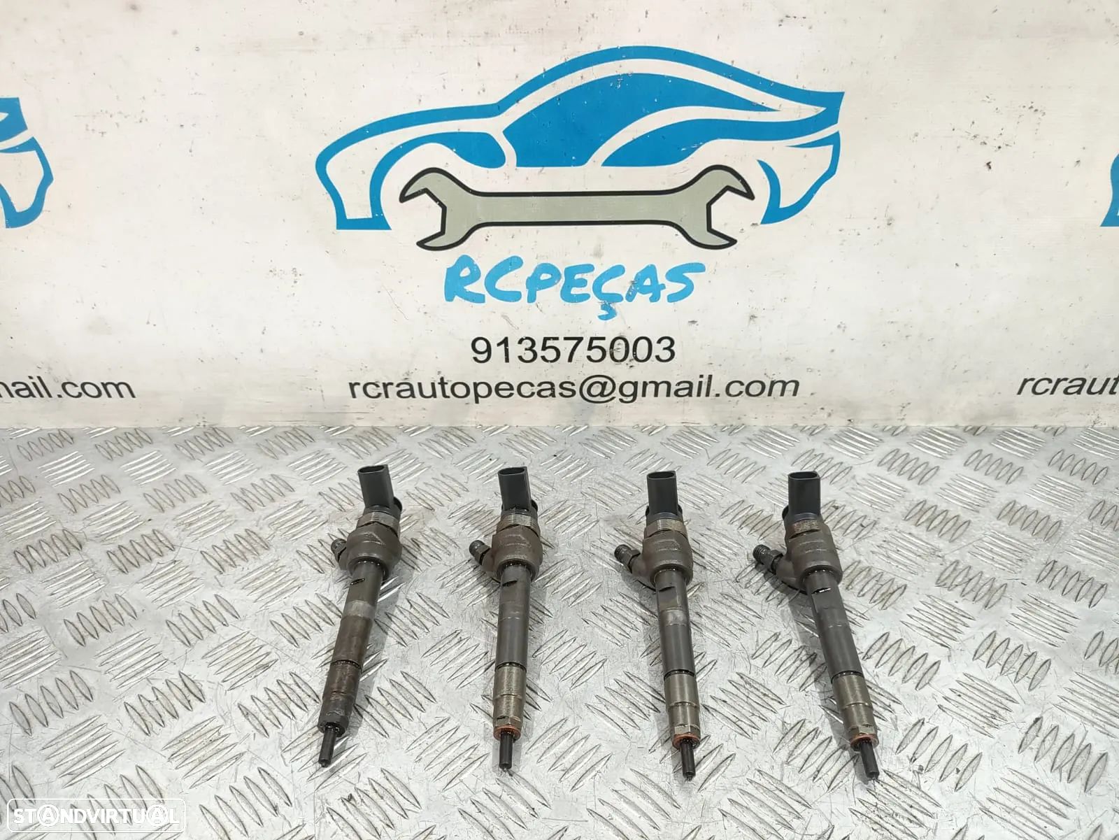 Conjunto Injetores Bosch / BMW - 0445110601 | 7798446 - 2.0D 16v N47D20  N47 N47N 116D 118D 316D 318D 118cv 143cv - 1