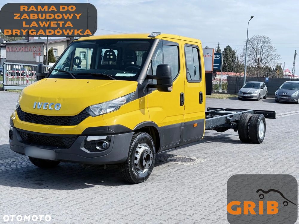 Iveco Daily 50C21 Rama do zabudowy Doka, Brygadówka 7-miejsc Autolaweta Autopomoc - 1
