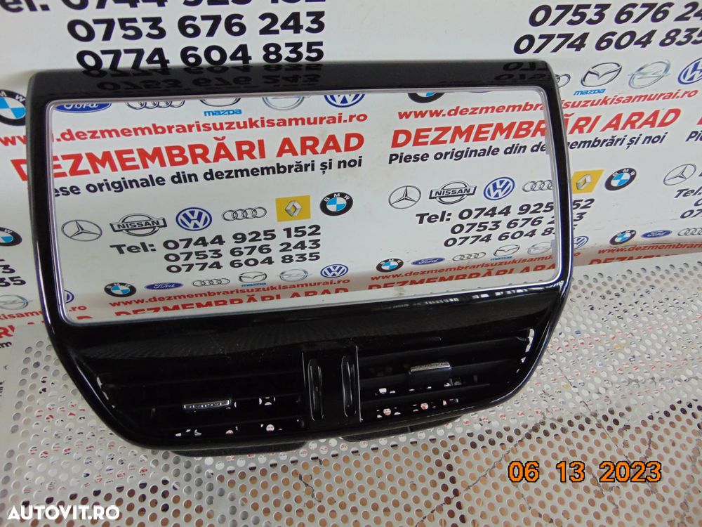 Trim bord Jaguar F Pace XF XE rama panou clima grile ventilatie dezmembrez - 2
