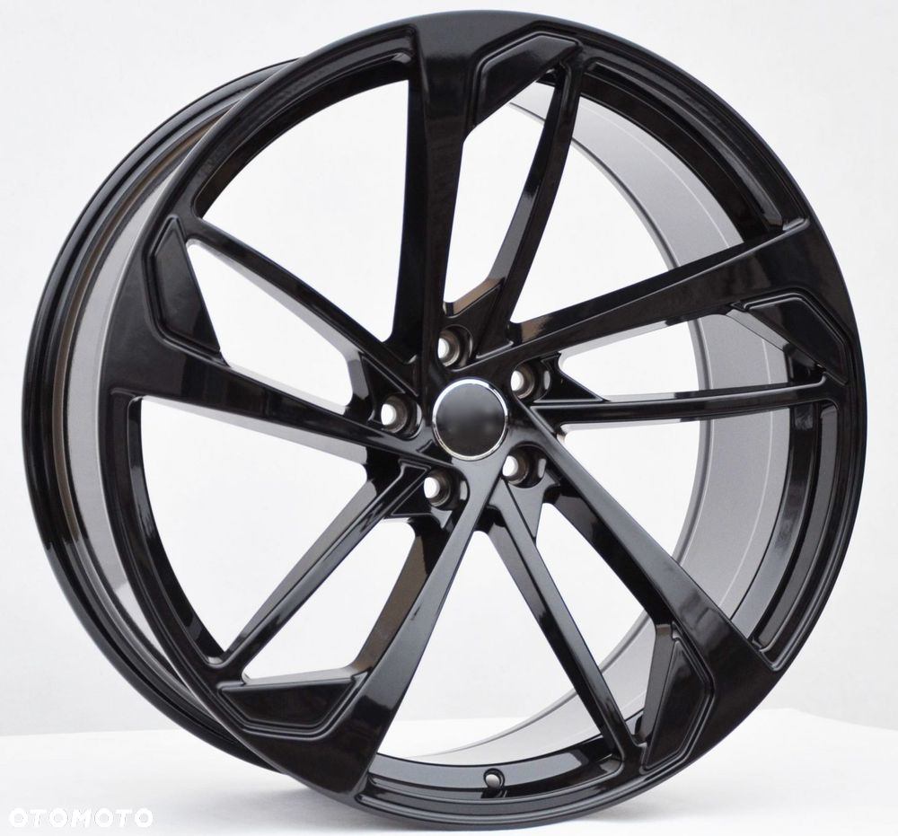 5445 BL NOWE FELGI 22 5x112 AUDI Q7 SQ7 Q8 SQ8 ETRON - 3