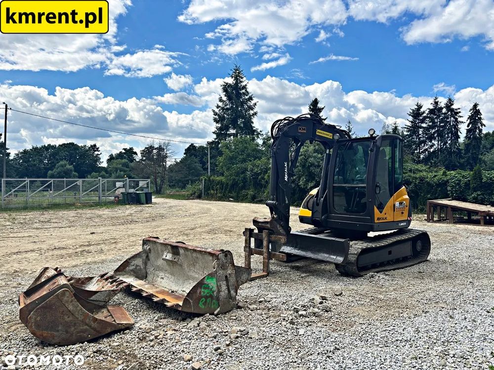 Mecalac 8 MCR MINI-KOPARKA 2012R. | MECALAC 6 MCR, JCB 8065 8080 8085 85 Z VOLVO ECR 88, CAT 308, 307 , BOBCAT 80 KOMATSU PC 88 - 18