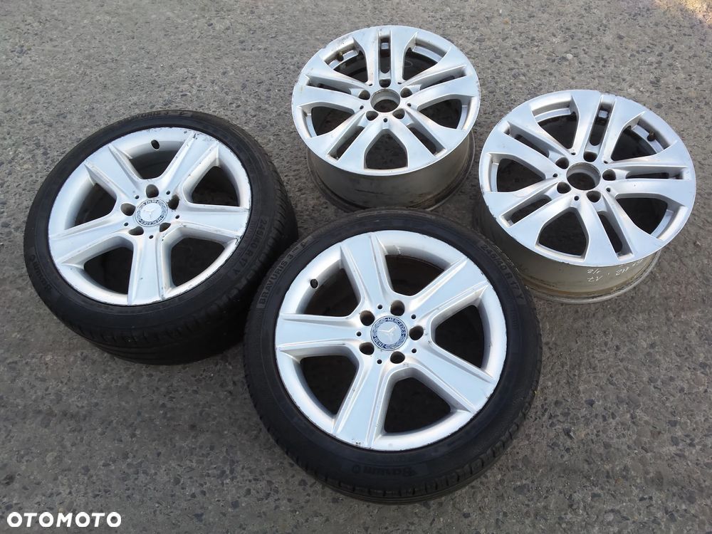 17” cali - Aluminiowe BORBET - MERCEDES  E-klasa , C-klasa - KOŁA Felgi ALU - 5x112 , r17 cali - ORYGINAŁ  A 204 401 75 02  //  A 204 401 28 02  //  A 246 401 08 00  // - 7