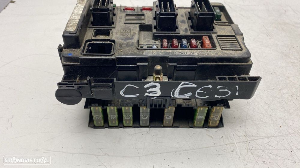 Caixa de Fusíveis Bsi CITROEN C3 I REF. 9636079380 - 2