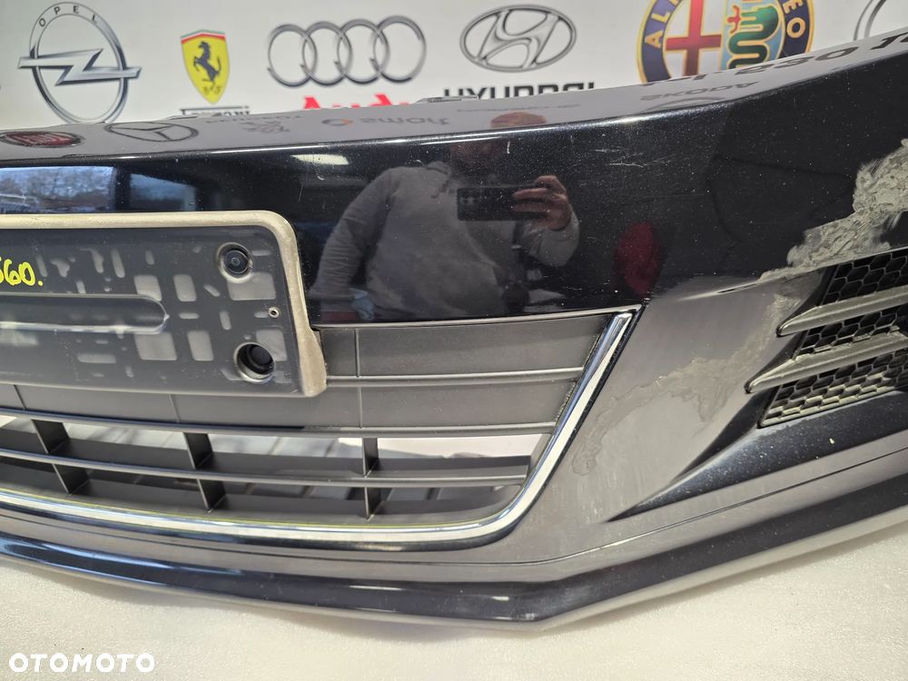 VW TIGUAN 5N0 I LIFT R-LINE 10- ZDERZAK PRZEDNI PRZÓD + KRATKA ŚRODKOWA + LEWA KRATKA BOCZNA + SPOJER + PODKŁADKA POD TABLICE , NR 5N0807221AP , 5N0805903T , NR AUKCJI NZ1560 - 13