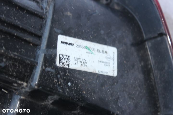 Lampa Tylna Lewa Dacia Duster II 2021r Demontaż stan bdb 265557200R - 11