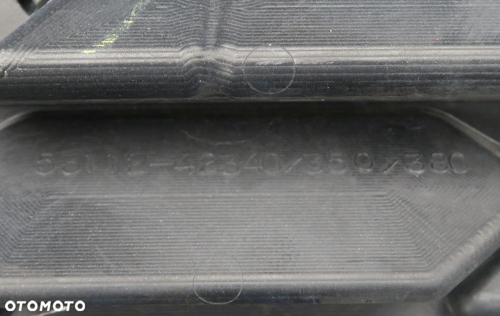 TOYOTA RAV4 V 5 2019 - zderzak spoiler przód grill kratka RAV-4 ORYGINAŁ OE - 9