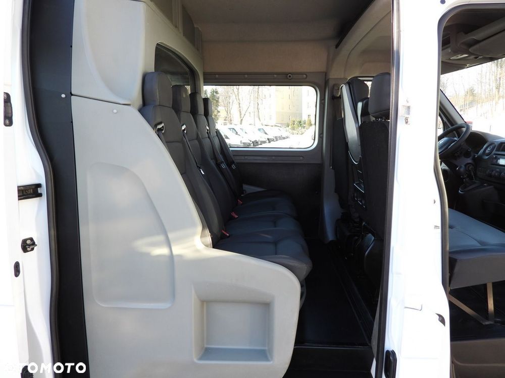 Renault MASTER FURGON BRYGADÓWKA 7 MIEJSC TEMPOMAT KLIMATYZACJA  110KM - 34