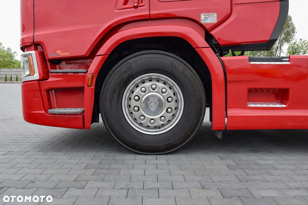 Scania R500 / FULL AIRMATIC / HYDRAULIKA / RETARDER / KLIMATYZACJA POSTOJOWA / ACC / KLIMA / LEDY / PO KONTRKCIE SERWISOWYM / SERWISOWANA / SPROWADZONA - 13