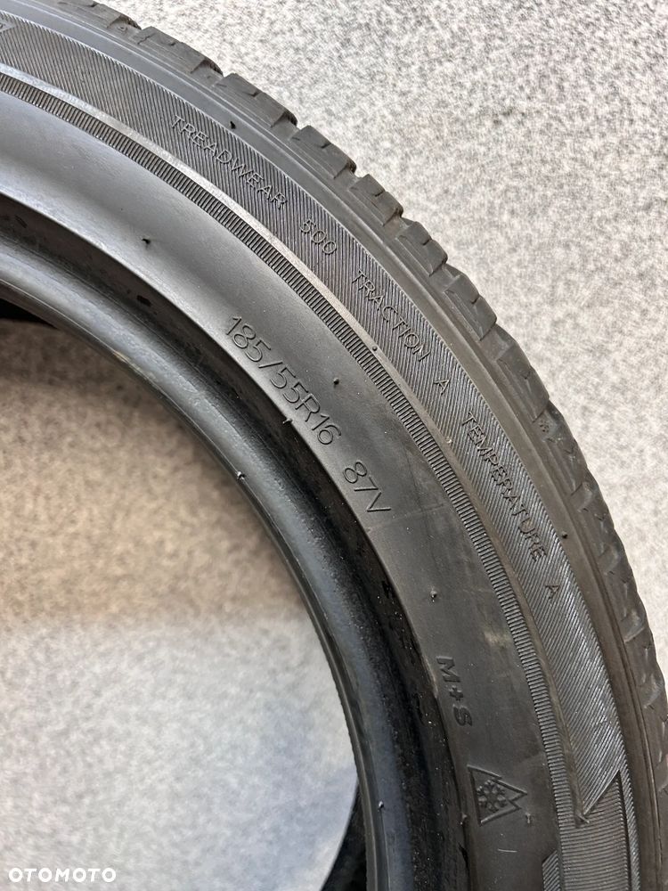2 opony całoroczne Hankook 185/55/16 87V Kinergy 4S - 11
