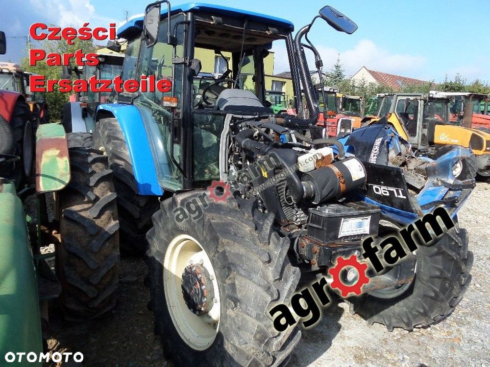New Holland TL 90 części, silnik, skrzynia biegów - 2