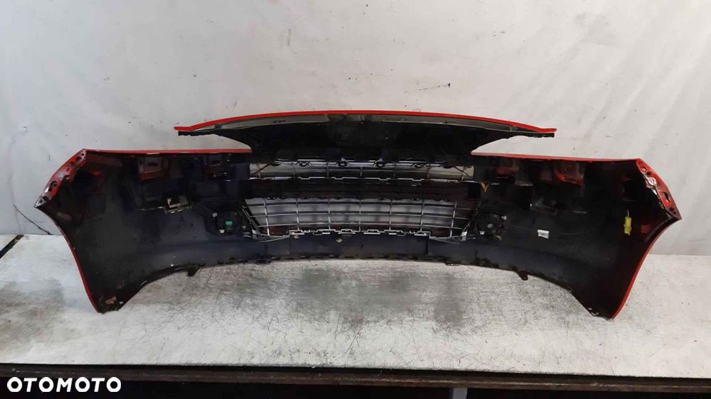 $ ZDERZAK PRZÓD PRZEDNI DO PEUGEOT 207 CZERWONY KKN URBAN MOVE HALOGENY - 5