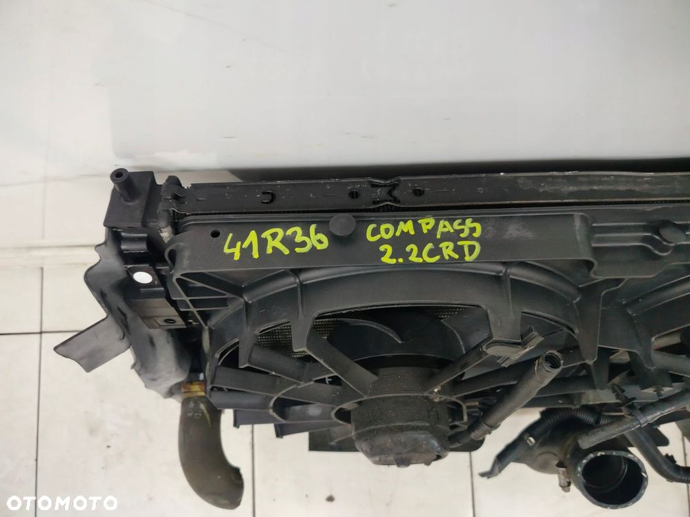 jeep compass lift 11r- pas przedni chłodnice komplet 2.2 crd - 6
