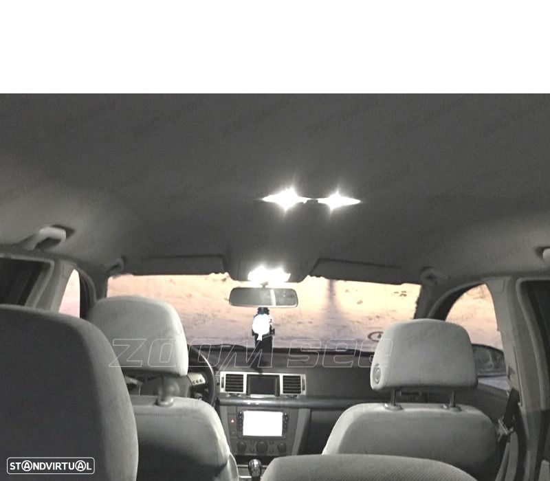 KIT COMPLETO 12 LAMPADAS LED PARA OPEL VECTRA C GTS SALOON ESTATE 03-08 - 4