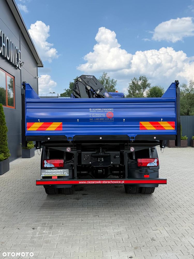 MAN TGM TGL TGS 18.250 // E6 // Klimatyzacja //  wywrotka + HDS HMF z pilotem // 4x2 // budowlanka // kiper wywrot żuraw dzwig kran crane - 7