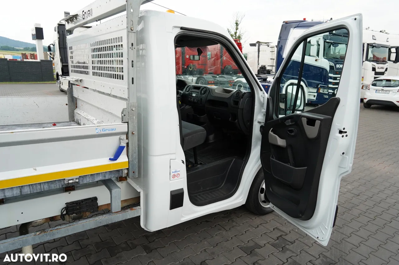 Renault MASTER / BASCULĂ / 130 CP / MANUALĂ / 3 LOCURI / IMPORTAT - 35