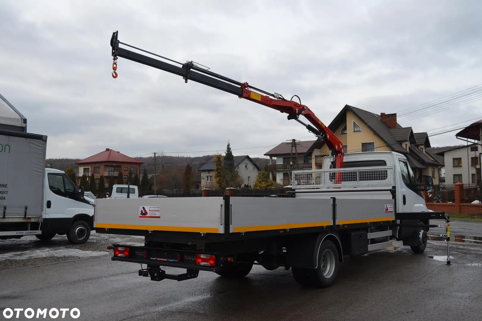 Iveco DAILY 72-180 Nowy żuraw HDS Fassi F40 HC 43A2 F50 Nowa skrzynia ładunkowa 72C18 70C18 65C - 6