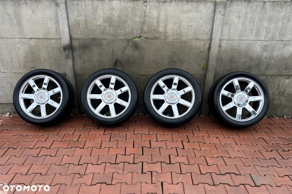 CADILLAC ESCALADE III 6,2 V8 2006-2014 FELGI ALUMINIOWE ALUFELGI 22" CHROM CHROMOWANE KOŁA LETNIE 285/45R22 - 1