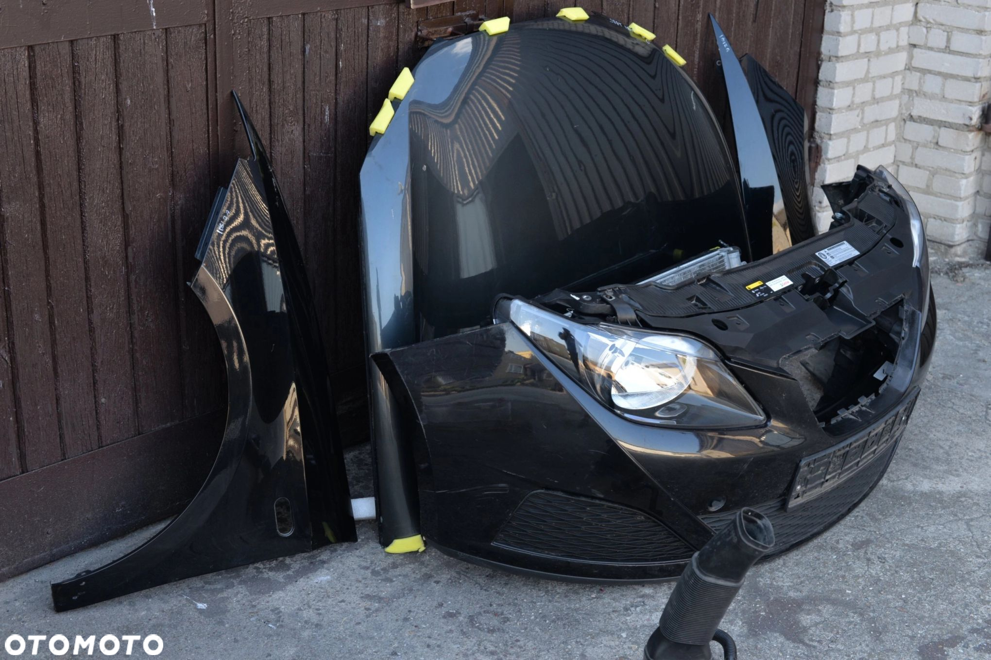 MASKA ZDERZAK GRILL BŁOTNIK LAMPA H7 XENON PAS BELKA SEAT IBIZA 6J 08- - 2